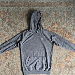 Gymshark men’s gray hoodie size small